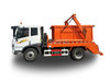 8~10 Tons Swing Arm Garbage Truck FAW Refuse Collecting Skip Load Truck