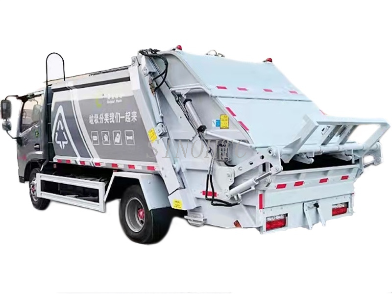 DONGFENG 6~8CBM Collecting Waste Compressed Garbage Truck